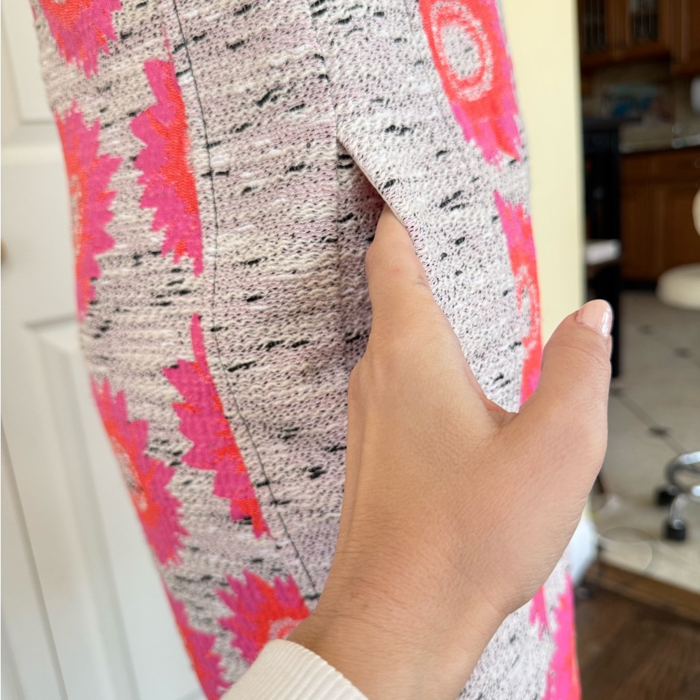 Trina Turk Pink Floral Sleeveless Shift Dress - Picture 3 of 10